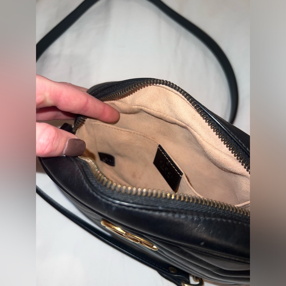 GUCCI MARMONT MINI SHOULDER BAG - Picture 11 of 12